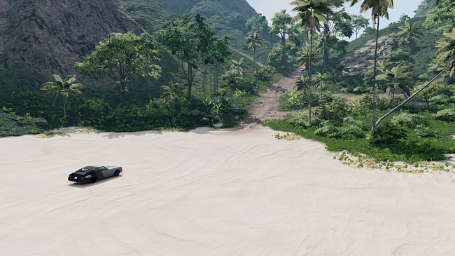 Карта Lonely Tropical Island (Beamng) v1.0