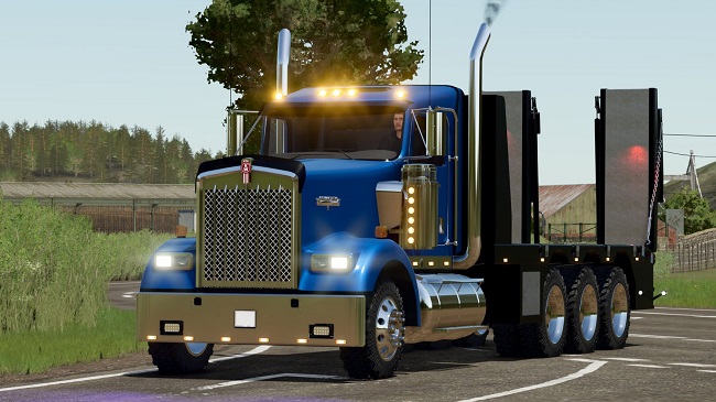 Kenworth W900 Flatbed (FS25) v1.0.0.0