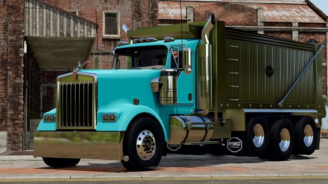 Kenworth W900 ATC + AR Bed Pack (FS25) v1.0.0.0