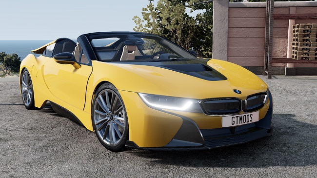 BMW i8 Coupe+Roadster (Beamng) V1.0