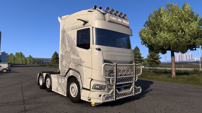 Daf XG+ 530 Van de Wiel Transport (ETS 2) v5.0