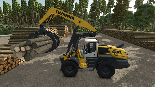 Liebherr L580 Pack (FS25) v1.0.0.0