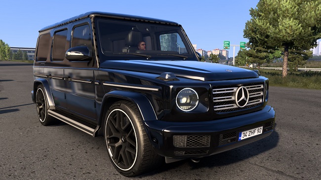 Mercedes-Benz G 500 2021 (ETS2/ATS) v1.0
