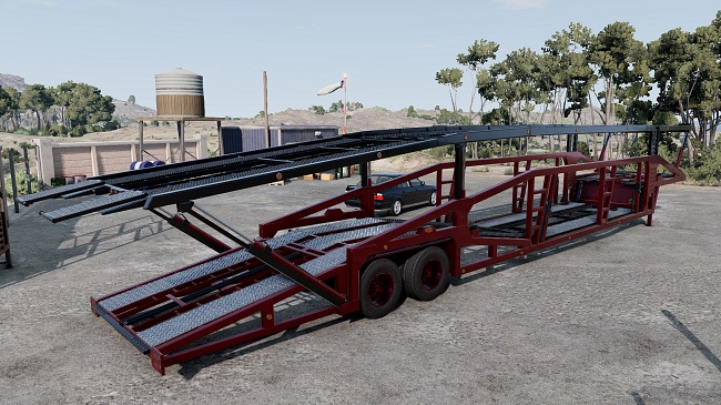 Car Hauler Transport Trailer (Beamng) v1.0
