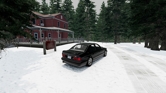 Карта Frozen Lake (Beamng) v5.1