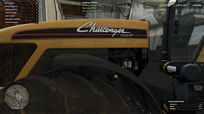 Self Fix And Repaint (FS25) v1.0.0.0