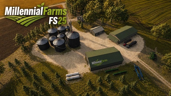 Карта The Millennial Farm (FS25) v1.1.0.0
