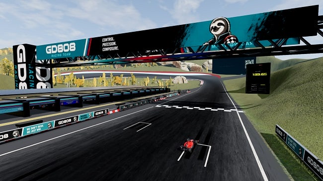Карта Bezier Ridge / GD808 (Beamng) v1.0