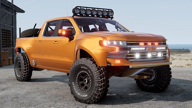 Silverado Prerunner 2023 (Beamng) v1.0