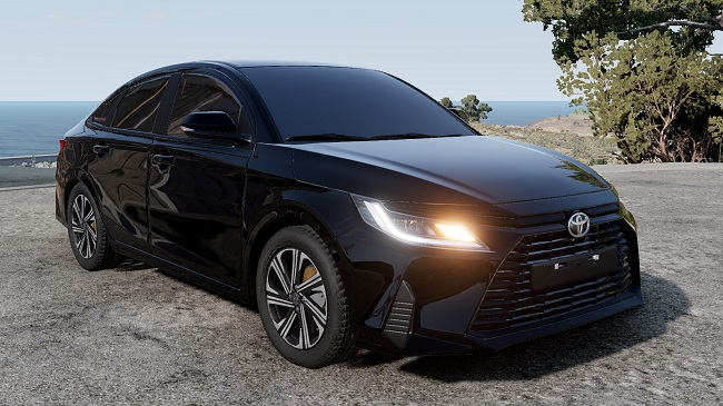 Toyota Yaris Sedan (Beamng) v1.101