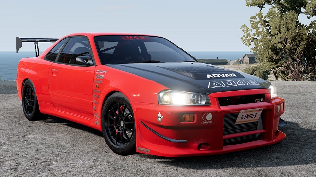 Nissan Skyline BNR34 (Beamng) v1.0