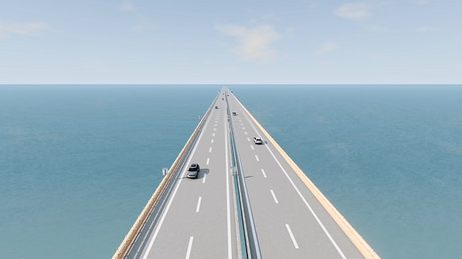 Карта Long Expressway 2 (Beamng) v1.0SE-hotfix3