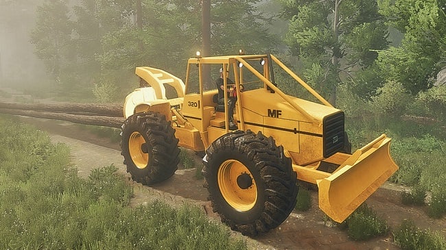 Skidder MF320 (FS25) v1.0.0.0