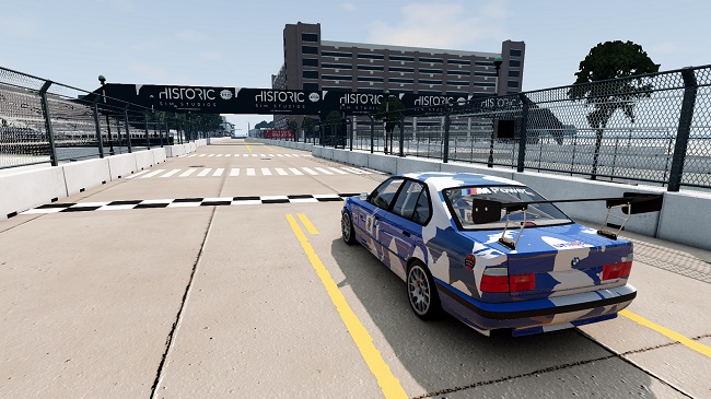 Карта Detroit Street Circuit (Beamng) v1.0
