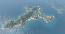 Карта Little Saint James Build (Beamng) v0.1