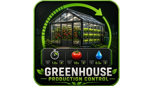 Greenhouse Production Control (FS25) v1.0.0.0