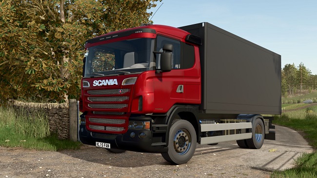 Scania R Box Truck 4x2 (FS25) v1.0.0.0
