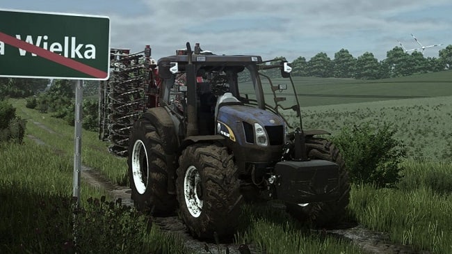 New Holland T6000 (FS25) v1.0.0.0