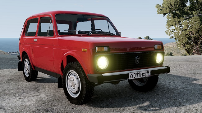 ВАЗ-2121 НИВА (Beamng) v1.0 Переделка