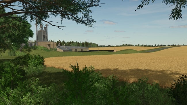 Карта Harvest Plains Farming Network (FS25) v1.0.0.0