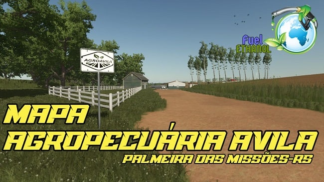 Карта Agropecuária Avila (FS25) v1.0.0.0