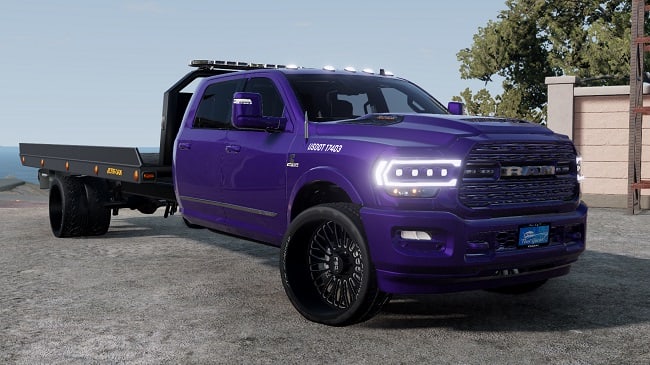 Ram 3500 Flatbed (Beamng) v1.0