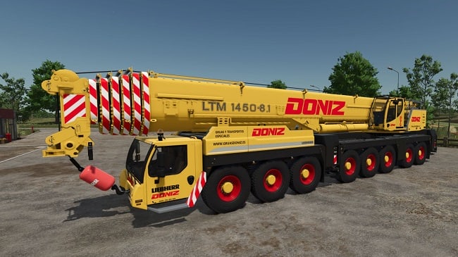 Liebherr Mobile Crane DONIZ (FS25) v1.0.0.0