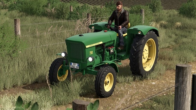 John Deere 710 Oldtimer (FS25) v1.0.0.0