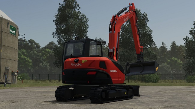 Kubota KX080 (FS25) v1.0.0.0