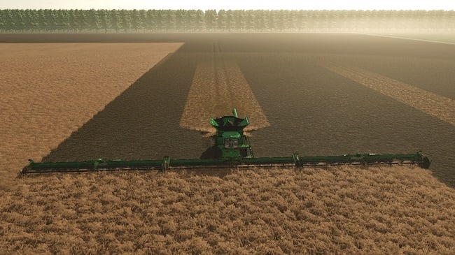 John Deere Cutting Bar 45m (FS25) v1.0.0.0