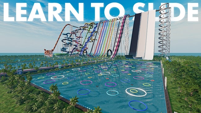 Карта Learn To Slide (Beamng) v1.0.1