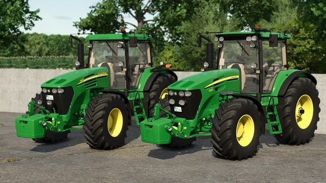 John Deere 7xx0 Series (FS25) v1.0.0.0