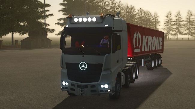 Mercedes Arocs SLT 8x4 (FS25) v1.0.0.0