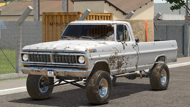 Lizard F100 V8 1975 (FS25) v1.0.0.0