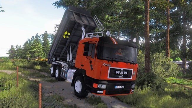 MAN F2000 / MAN 19.372 (FS25) v1.0.0.0