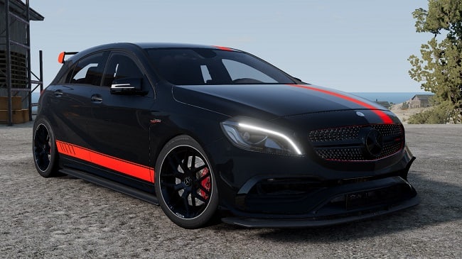 Mercedes-Benz A45 AMG 2014 (Beamng) v1.2