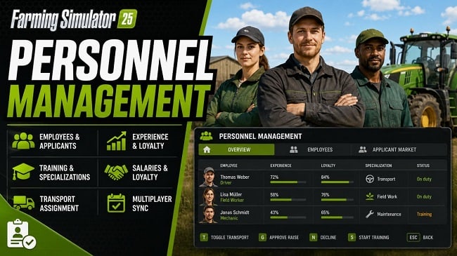 Personnel Management (FS25) v1.0.3.0