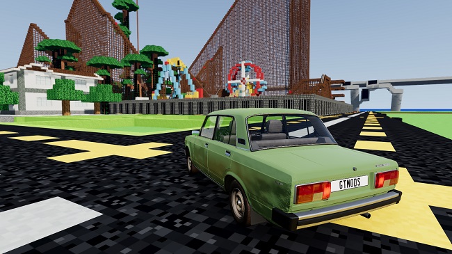 Карта New BlockTown (Beamng) v0.01
