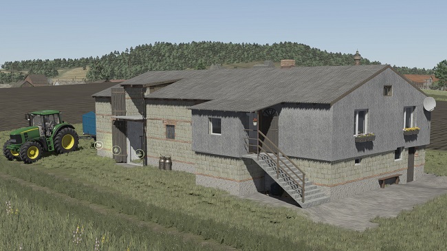 Cowbarn With Loft And Brake Room (FS25) v1.0.0.0