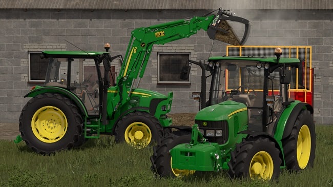 John Deere 5R + 583 (FS25) v1.0.0.0