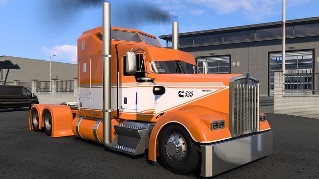 Kenworth W900 Grua Ponce (ETS 2) v1.0