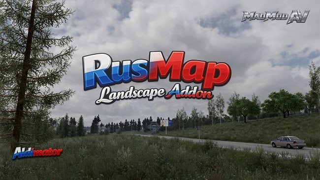 Карта RusMap Landscapе Addon (ETS 2) v1.1