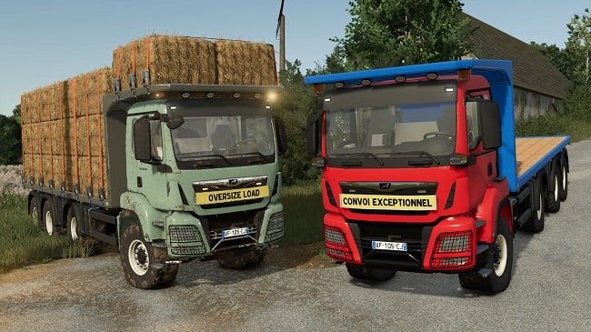 MAN TGS 18.500 Flatbed Autoload (FS25) v1.0.0.0