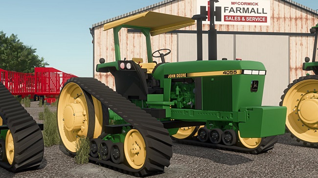 John Deere 4055 Tracked (FS25) v1.0.0.0