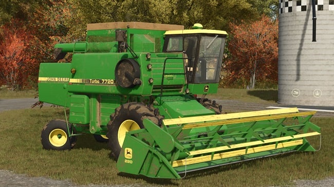 John Deere 7720 (FS25) v1.1.0.0