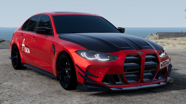 BMW M3 (G80) Переделка (Beamng) v1.0
