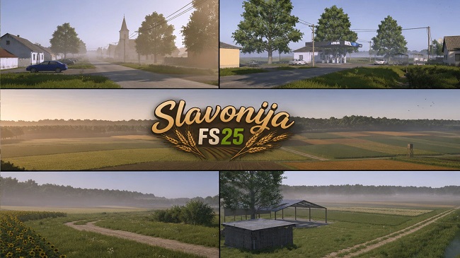 Карта Slavonija (FS25) v1.0.0.0