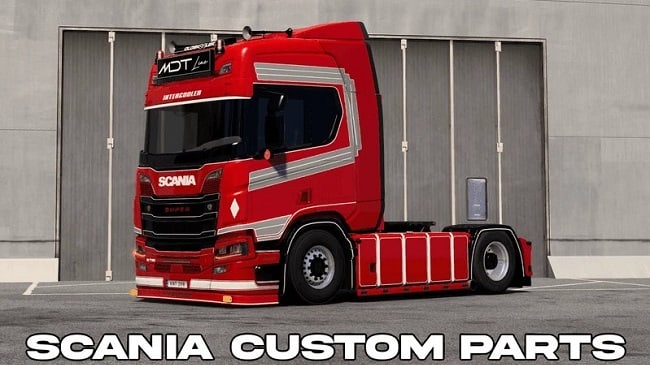 Scania NG Custom Parts Megamod (ETS 2) v1.4