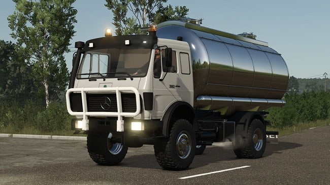 Mercedes-Benz Agrar Truck Tankers (FS25) v1.0.0.0