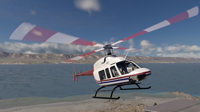 Bell 407 Helicopter (Beamng) v1.2.2 Revamped